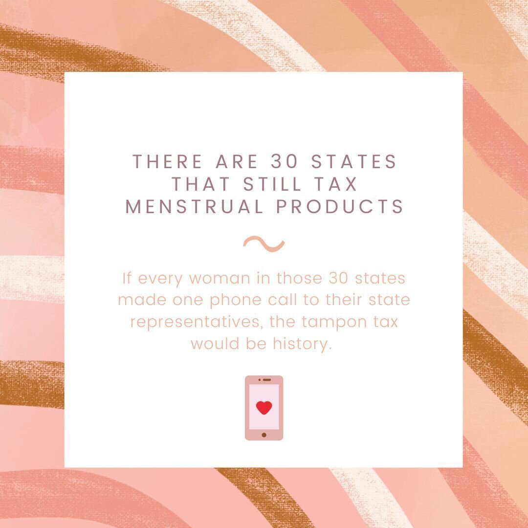 Can you believe Missouri Bingo Supplies are untaxed but tampons are?! ⁣
⁣
On episode 4 of Voice Lessons Podcast, co-founder of Period Equity, Laura Stausfeld discusses how as women we have the power to eliminate taxes on tampons! ?⁣
⁣
All it takes is one call! Let's pick up the phone and make the change. ?✨